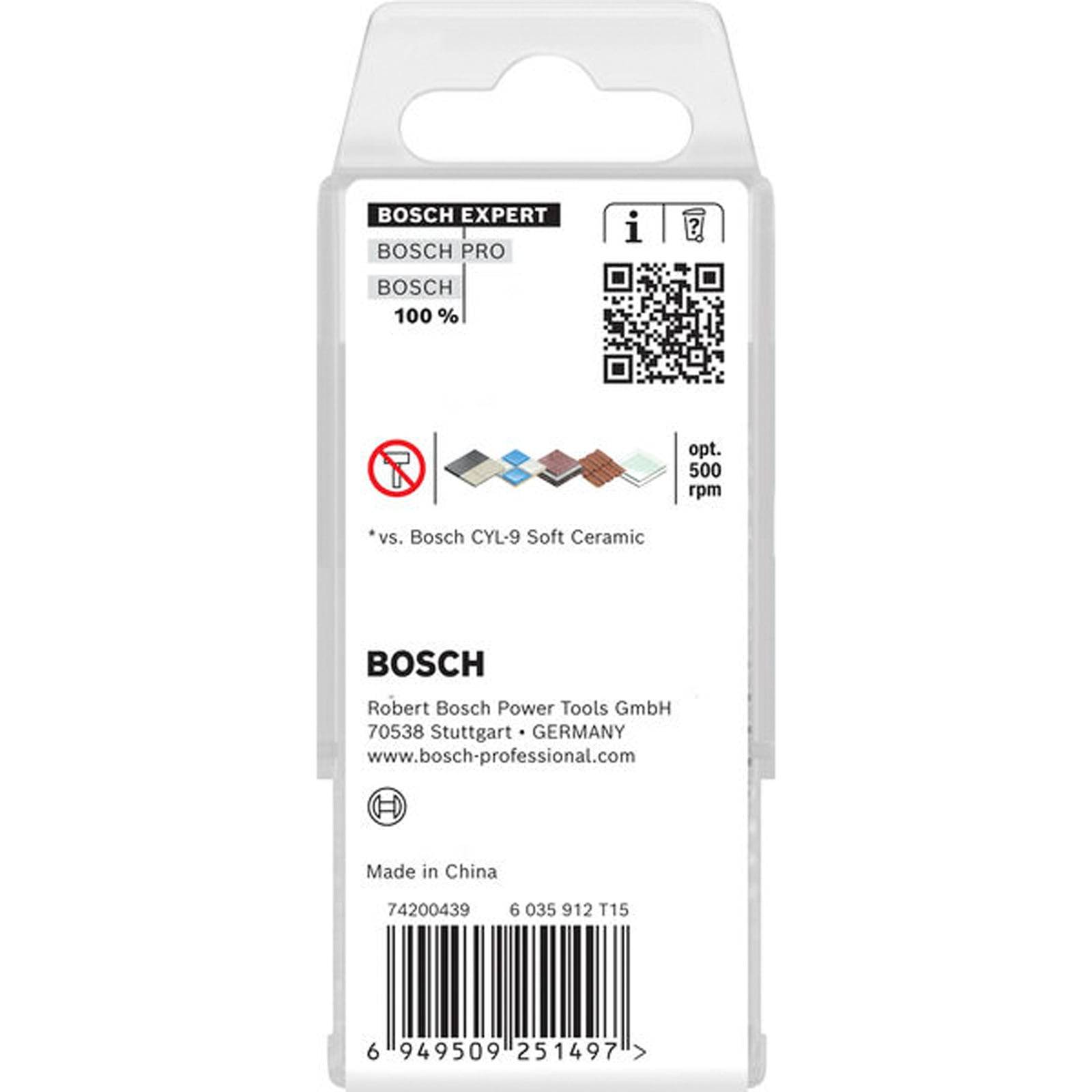 Bosch EXPERT HEX-9 Hard Ceramic HEX-9 Bohrer-Set, 5 x 90 mm 5-tlg. - 2608902315-2