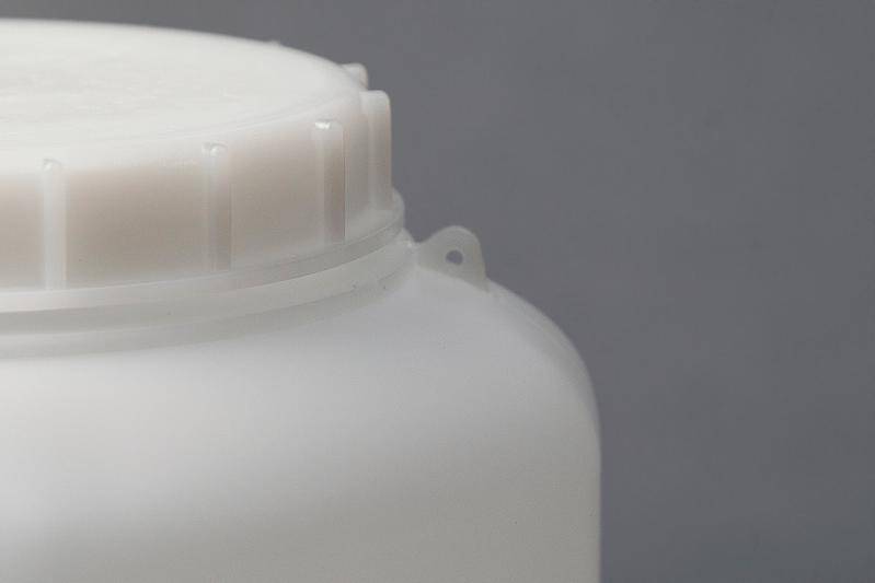 Weithalsbehälter aus HDPE, natur-transparent, 5 Liter, 2 Stück-3