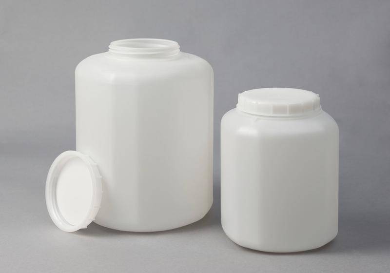 Weithalsbehälter aus HDPE, natur-transparent, 5 Liter, 2 Stück-4