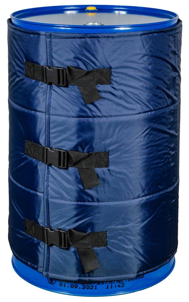Isoliermantel für 200 Liter Fässer, blau-0