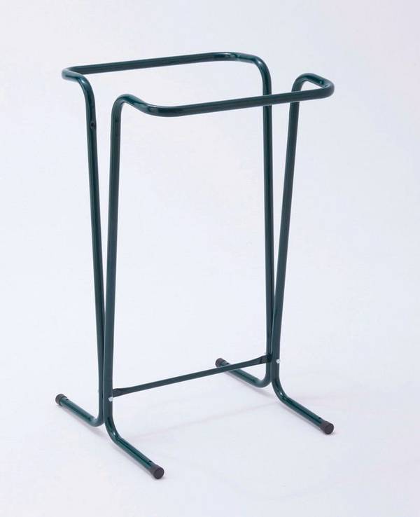 120-Liter-Abfallsackhalter, Standgerät, grün
