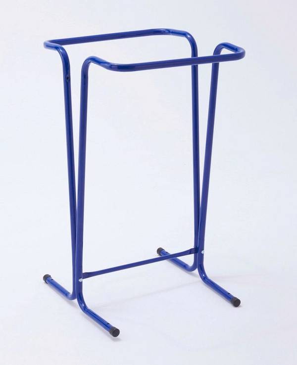 120-Liter-Abfallsackhalter, Standgerät, blau