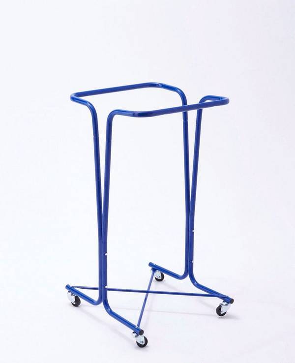 240-Liter-Abfallsackhalter, mobil, blau
