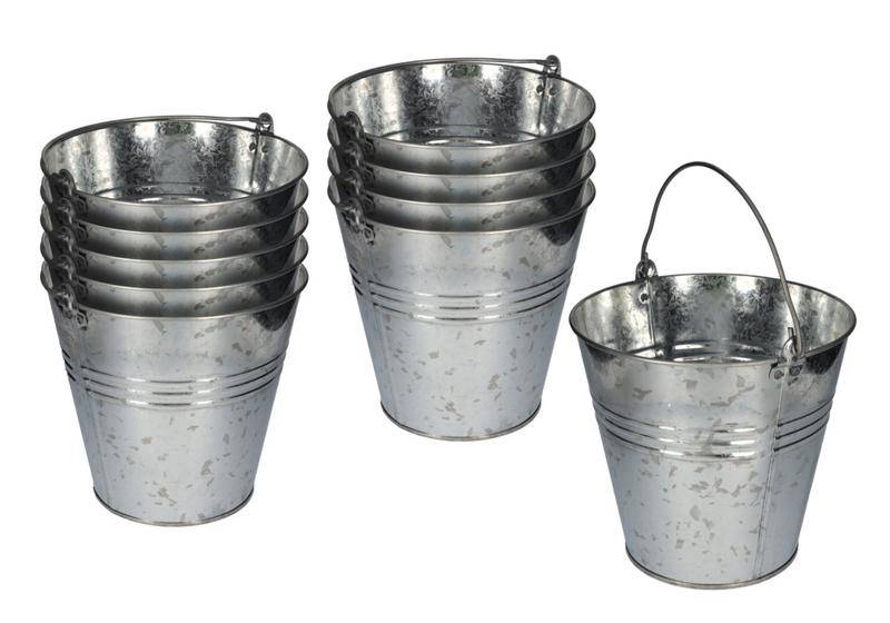 Eimer, verzinkt, 12 Liter, VE = 10 Stück-0