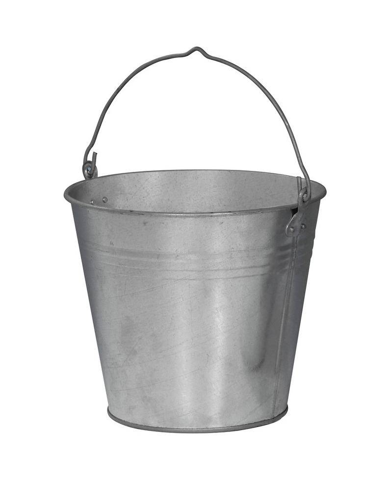 Eimer, verzinkt, 12 Liter, VE = 10 Stück-1