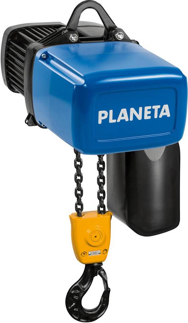 PLANETA Elektrokettenzug PEH 2500 / 2NF, 2-strängig, Tragfähigkeit 5000 kg