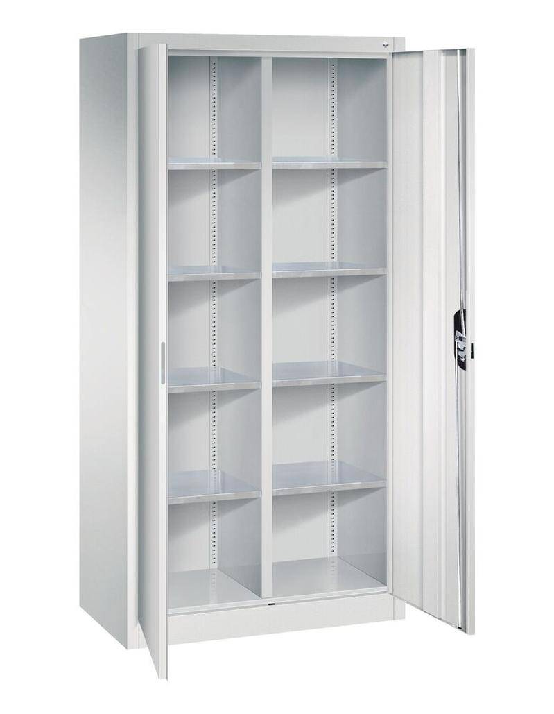 C+P Schwerlastschrank Acurado PIN-Code-Schloss, 930 x 1950 mm, lichtgrau-0