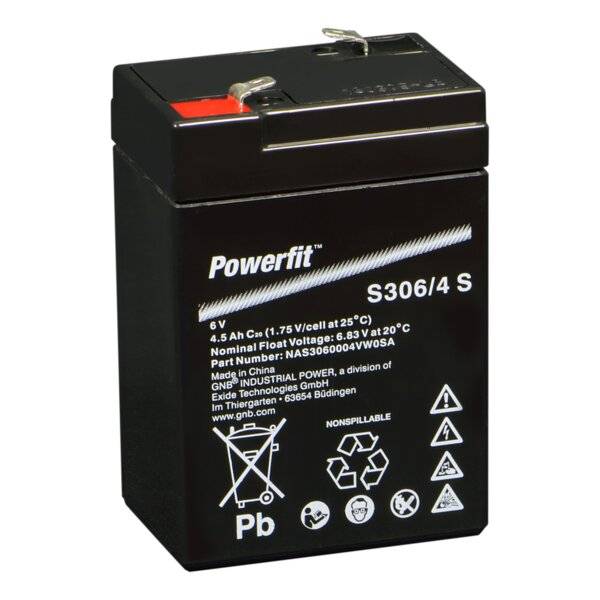 Sonnenschein Powerfit S306/4S Faston 4,8 NAS3060004VW0SA-0