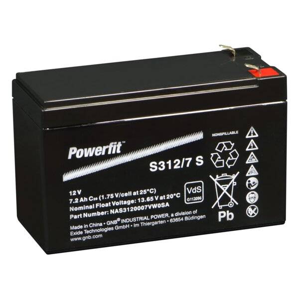 Sonnenschein Powerfit S312/7S Faston 4,8 NAS3120007VW0SA-0
