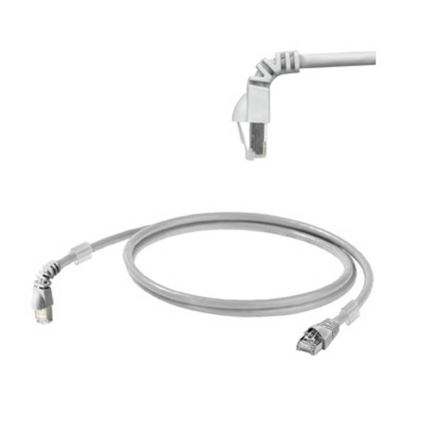Weidmüller 1233160012 RJ45 Patchkabel CAT 6a S/FTP 1.20 m Grau UL-zertifiziert 1 St.