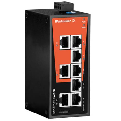 Thumbnail - Weidmüller IE-SW-BL08T-8TX Industrial Ethernet Switch