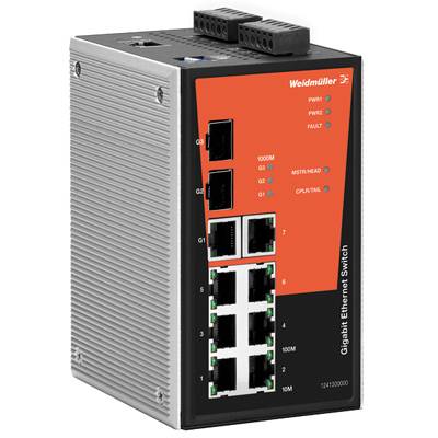 Weidmüller IE-SW-PL10M-1GT-2GS-7TX Industrial Ethernet Switch     