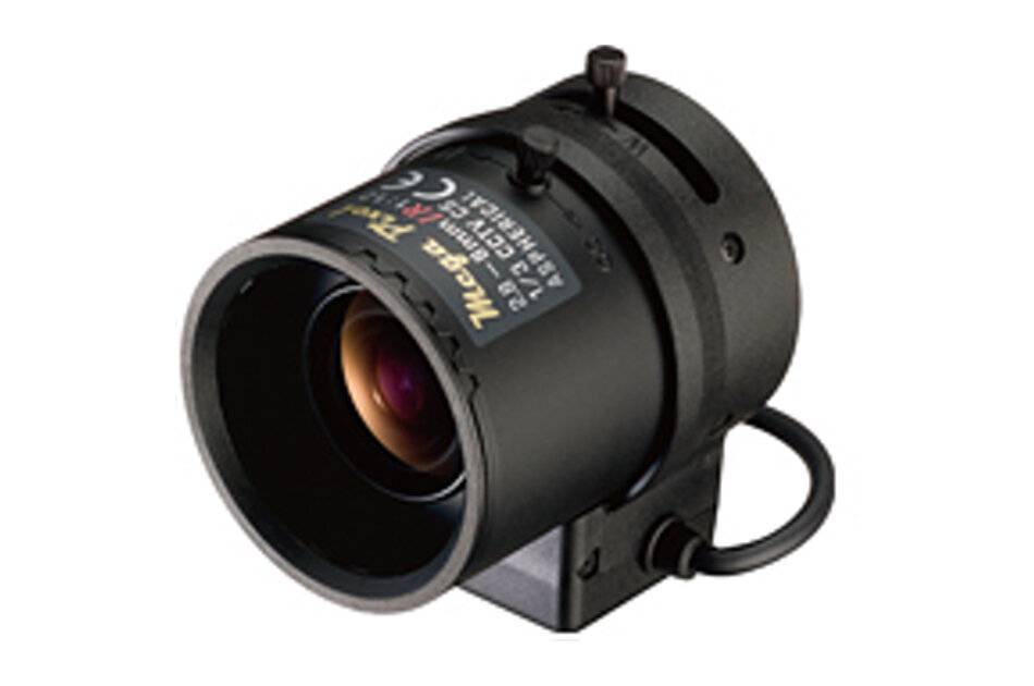 Hanwha Techwin Vision TAMRON-M13VG288IR "F1,2/2,8-8mm Varifokal Objektiv, 1/2,7"", 3 Megapixel, DC-Iris, CS-Mount"