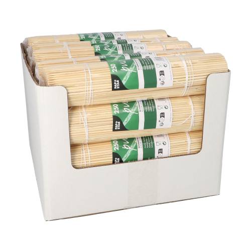 250 Schaschlikspieße, Bambus "pure" Ø 3 mm · 25 cm-1