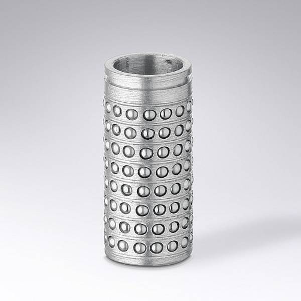 FIBRO 2060.61.040.240 Kugelkäfig mit Sicherungsringeinstich, Aluminium