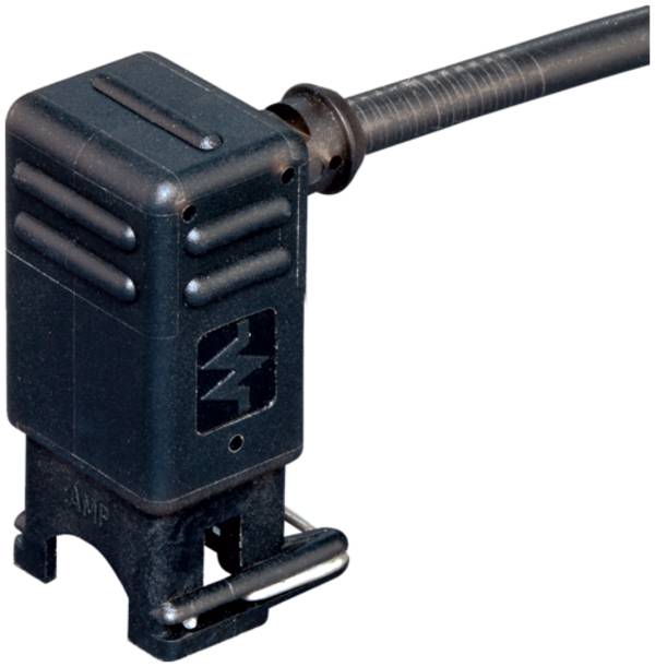 Murrelektronik 7072-70361-7501000, VALVE PLUG, Outdoor Female 90° 1224 V AC/DC LED and VDR Junior Timer 1.4305 (V2A)