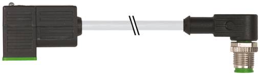 Murrelektronik 7000-41061-2260200, M12 St. 90° A-kod./MSUD Ventilst. CI-9.4mm