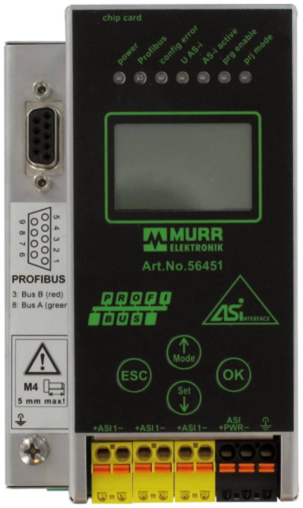 Murrelektronik 556612, Gateway Profibus-Dp/As-I, 1 Master