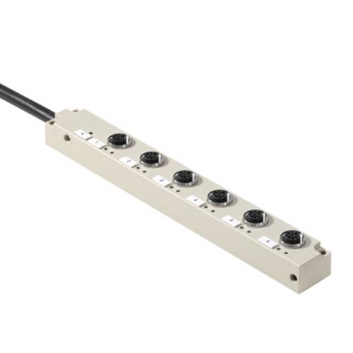 Weidmüller SAI-6-F 4P M12 L 10M 1265930000 Sensor/Aktorbox passiv M12-Verteiler mit Metallgewinde 1 St.