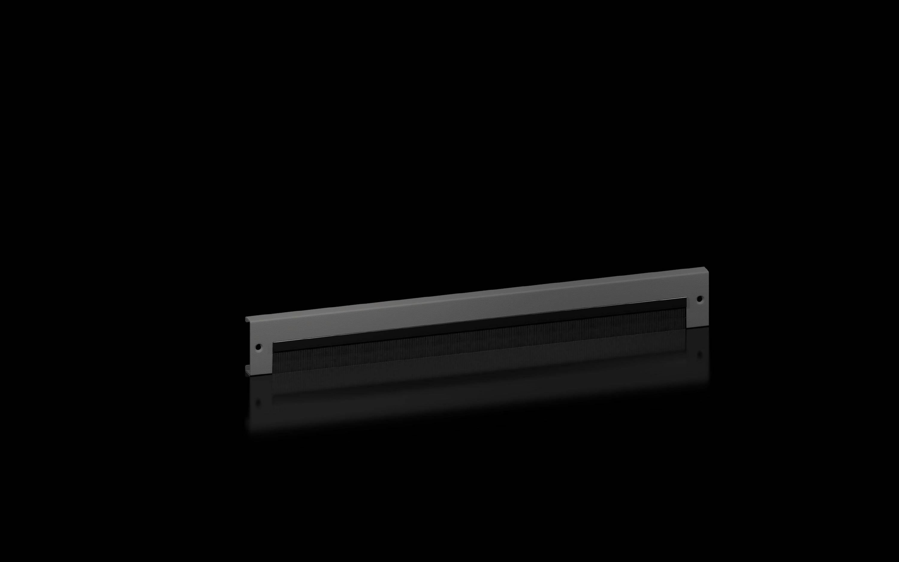Rittal VX 8660.094 Sockel-Blende mit Bürstenleiste für Sockel-System VX, Stahlblech, neue Ausführung 8660094-0