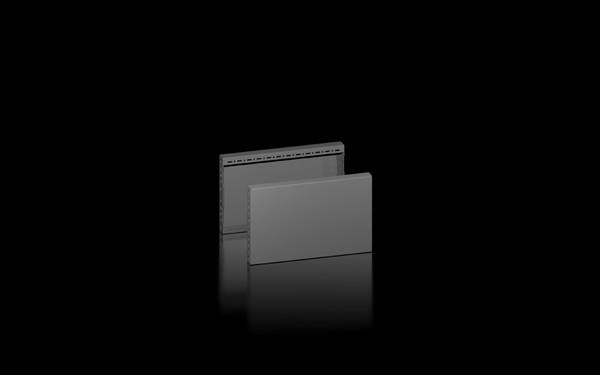 Rittal VX 8660.042 Sockel-Blenden, seitlich für Sockel-System VX, Stahlblech, neue Ausführung 8660042