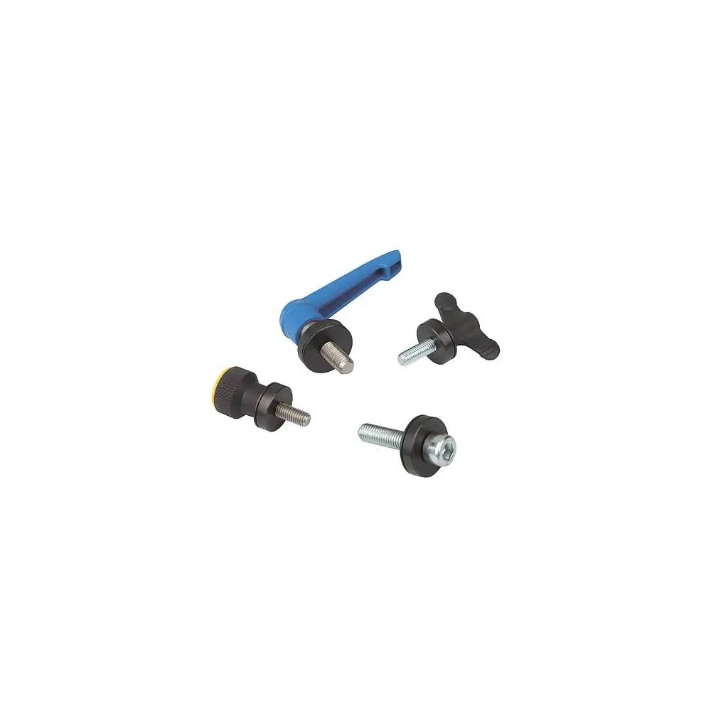KIPP 136894, SPANNKRAFTVERSTÄRKER, D1=10, D2=30, H=8, STAHL BRÜNIERT-0