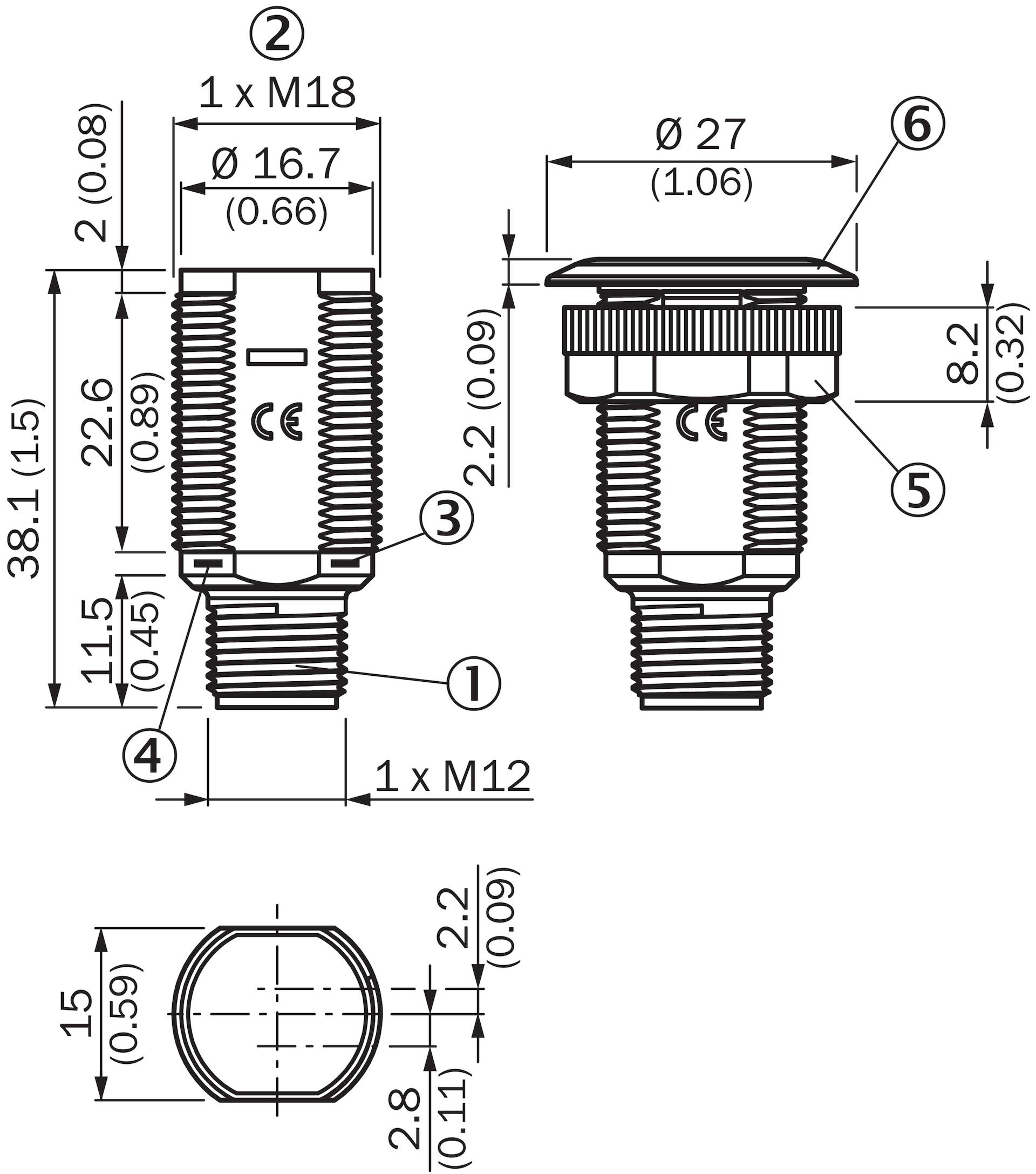 Sick GRL18S-F2356, Fotoelektrischer Sensor, P/n: 1064146-1