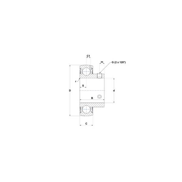 NTN 2AS09-1.1/4D1, /SNR Spannlager m. beidseitig verbreitertem Innenring