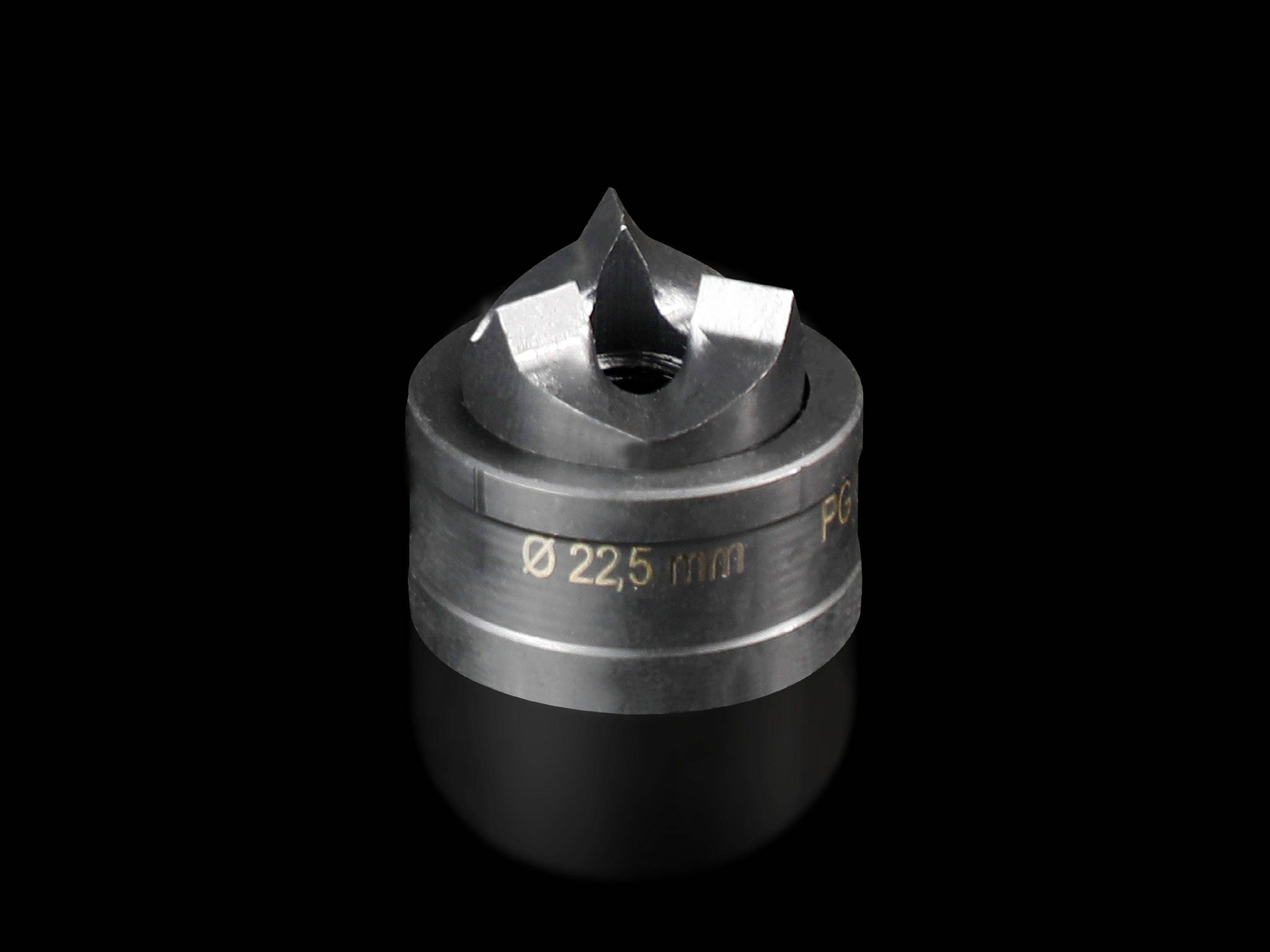 Rittal AS 4055.522 Spalt-Blechlocher rund für Stahlblech, mit 3-fach Teilung 4055522-0