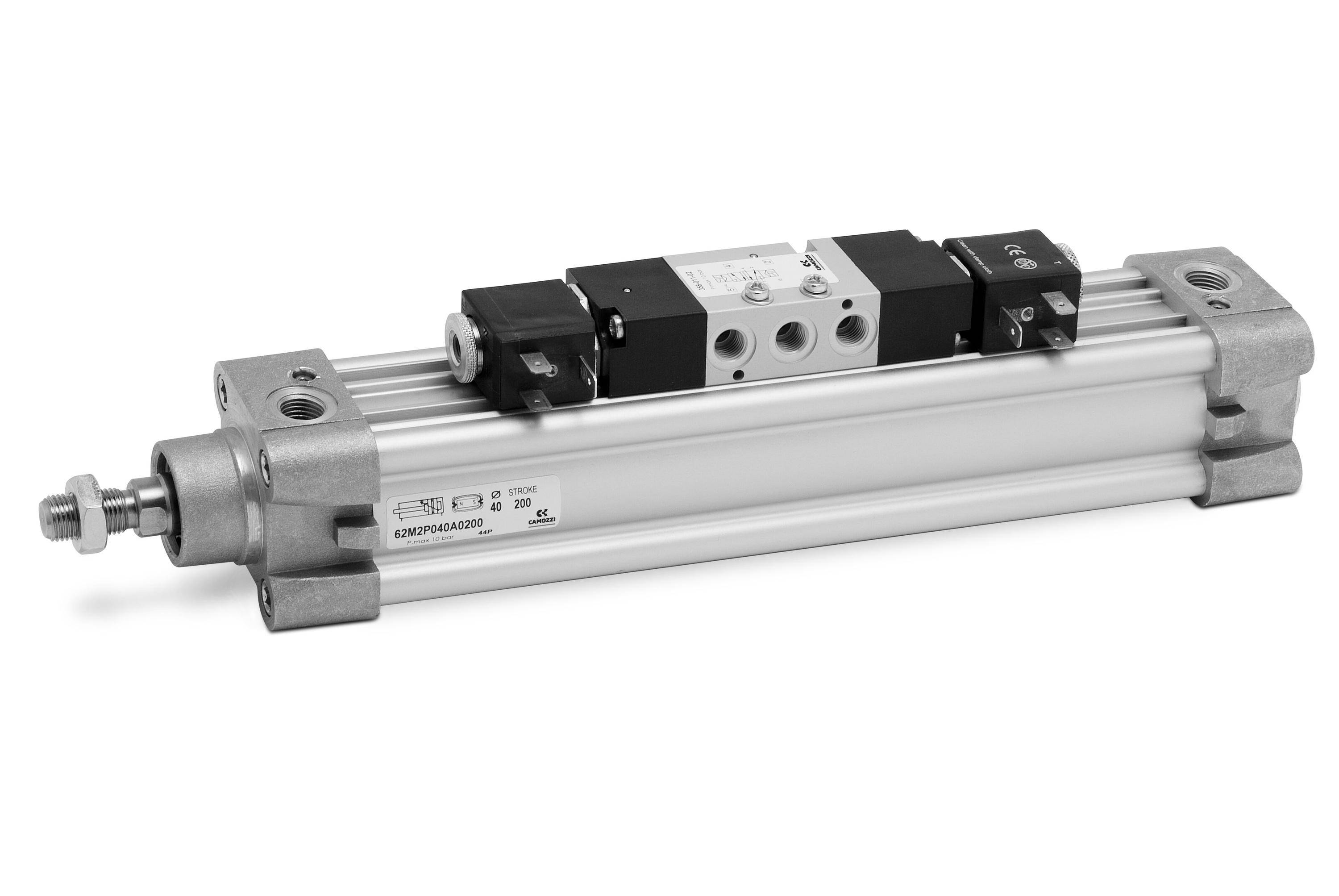 Camozzi TS-32-20 Zentrierstift für Kompaktzylinder, Serie 32-0