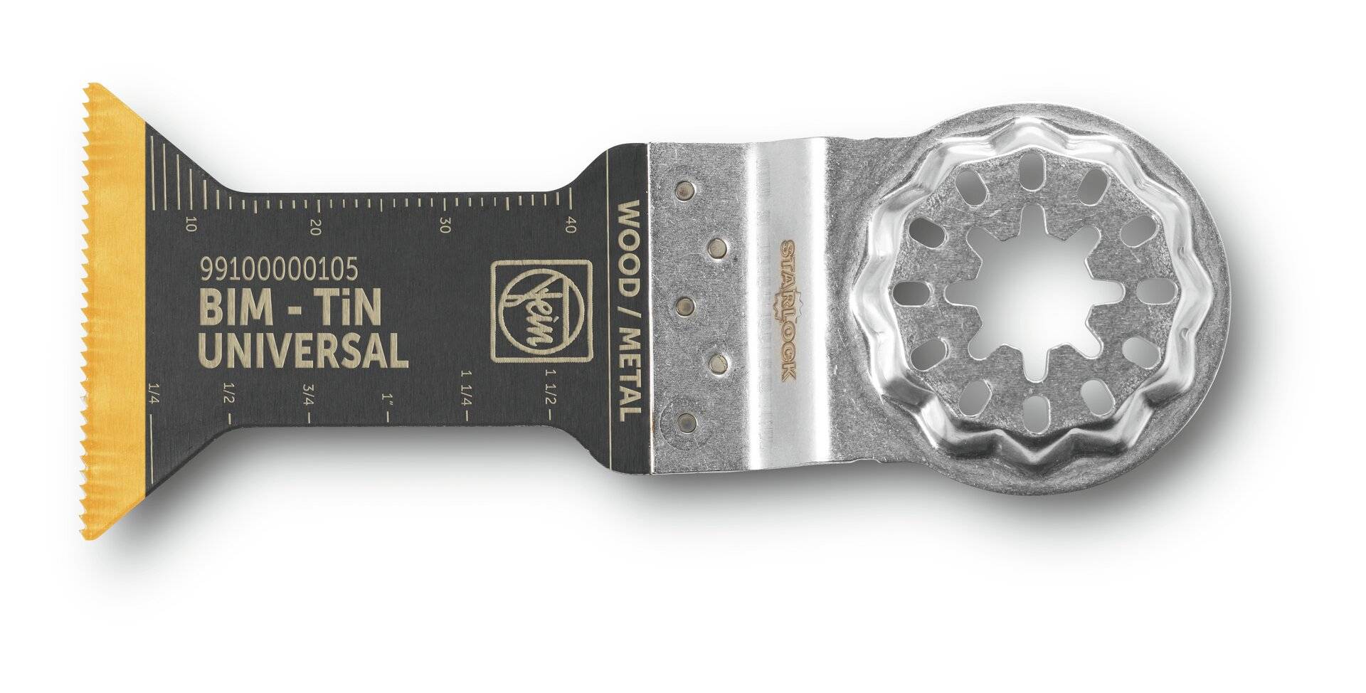 E-Cut Universal-Sägeblatt mit Titanbeschichtung, Länge 55 mm, Breite 44 mm, VE 1-0