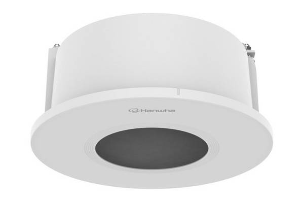 Hanwha Techwin Vision SHD-1400FPW Deckeneinbaugehäuse für Domekameras, Aluminium