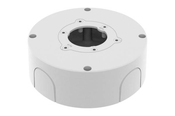 Hanwha Techwin Vision SBO-140BW Anschlussbox, Aluminium, weiß für QNO-C8083R, QNO-C9083R