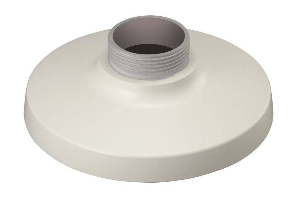 Hanwha Techwin Vision SBP-167HM Flanschplatte für Hänge Montage, für Domes, Aluminium, Elfenbein-0