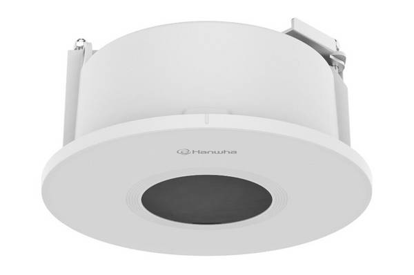 Hanwha Techwin Vision SHD-1200FPW Deckeneinbaugehäuse für Domekameras, Aluminium