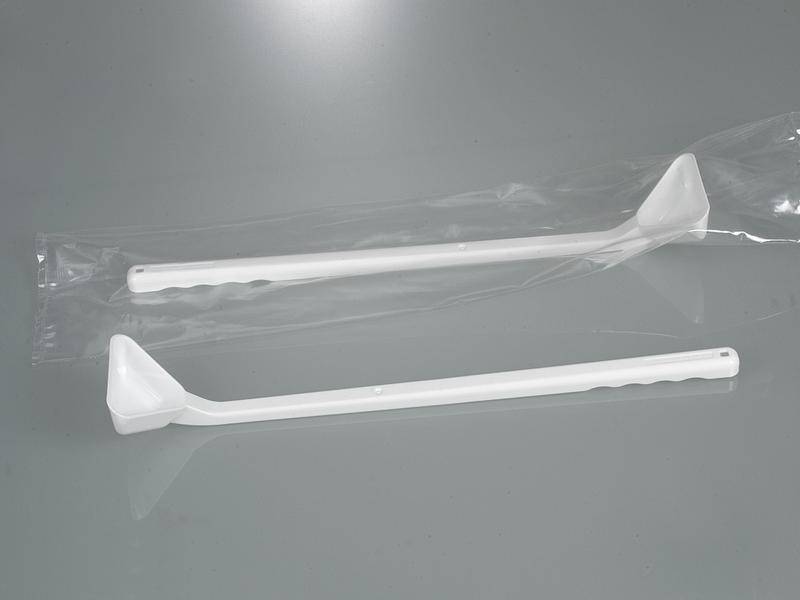 Schöpfkelle zur Probenahme, mit langem Griff, 30 ml, PS, weiß, VE = 10 Stück-3