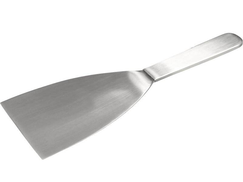 Edelstahl-Schaber, L x B 270 x 100 mm, sterilisierbar-0