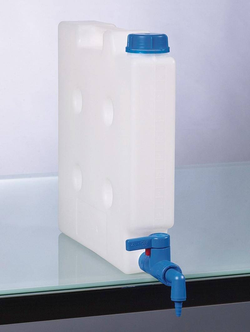 Raumsparkanister 5 Liter, im Set mit Abfüllhahn, flexibler Auslauf-2