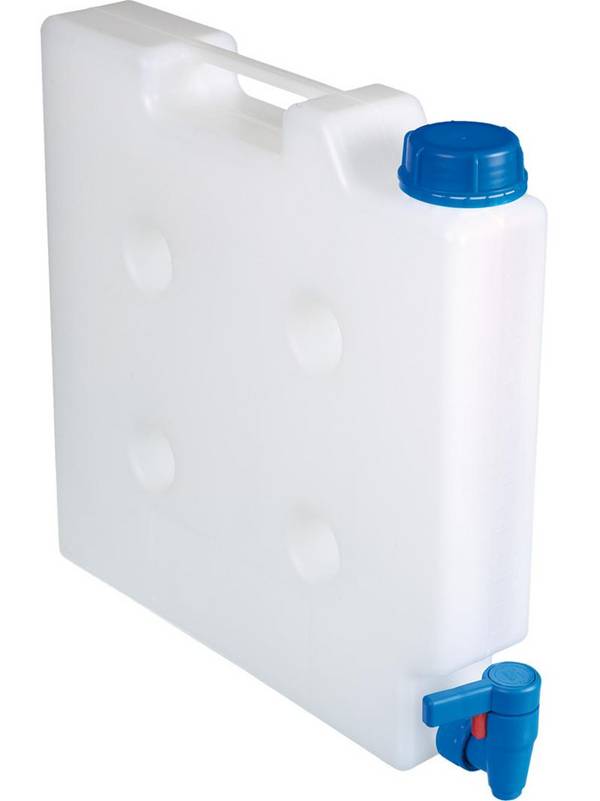 Raumsparkanister 5 Liter, im Set mit Abfüllhahn, starrer Auslauf