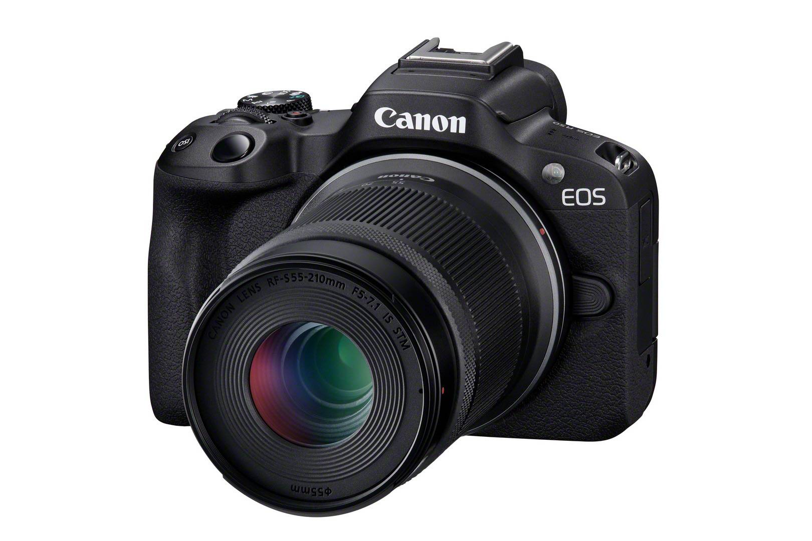 Canon EOS R50, Schwarz + RF-S 18-45 IS STM + RF-S 55-210mm F5-7.1 IS STM Kit, 24,2 MP, 6000 x 4000 Pixel, CMOS, 4K Ultra-0