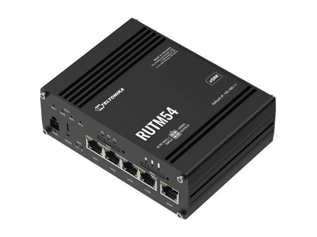 Teltonika RUTM54 - Wireless Router - WWAN 4-Port-Switch-1