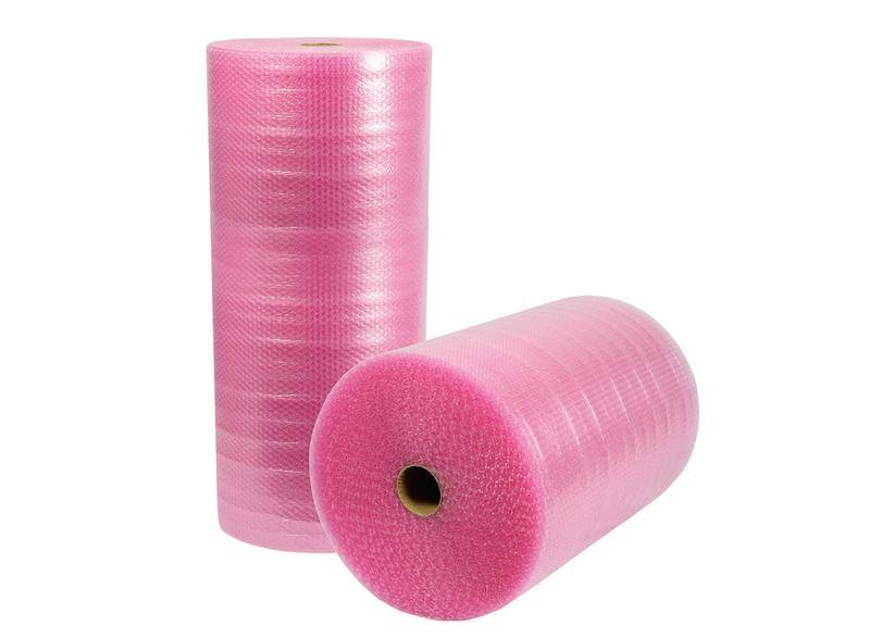 ESD-Luftpolsterfolie 3-lagig, 1000 mm breit x 50 lfm-0