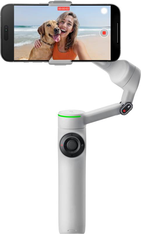 Insta360 Flow 2 Pro, Smartphonekamerastabilisator, Grau, 360°, -100 - 82°, -150 - 180°, 0,3 kg-0