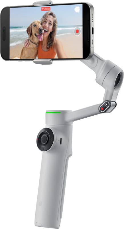 Insta360 Flow 2 Pro, Smartphonekamerastabilisator, Grau, 360°, -100 - 82°, -150 - 180°, 0,3 kg-2