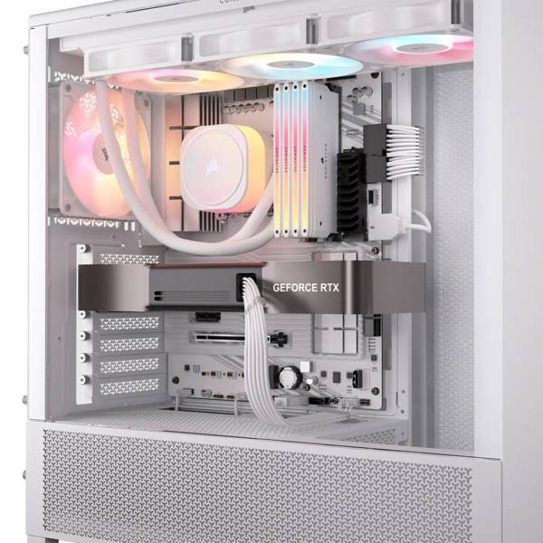 Corsair PCIe 12V-2x6 to 2x 6+2 split White - Kabel - Kabel - 0,65 m