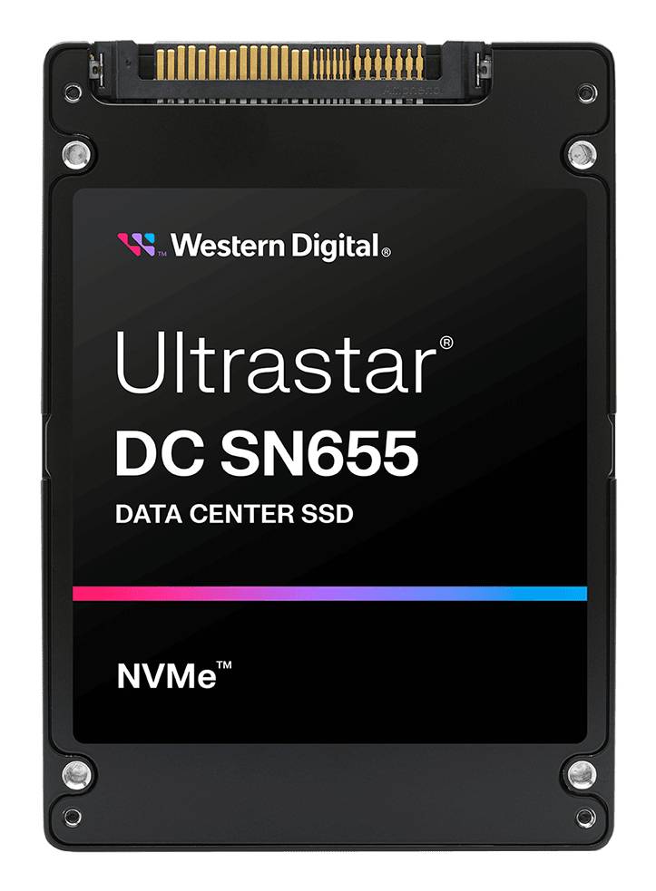 WD Ultrastar DC SN655 WUS5EC0B1ESP7Y3 - SSD - Datencenter - 30.72 TB - intern - 2.5" (6.4 cm)-1