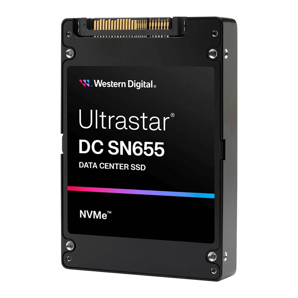 WD Ultrastar DC SN655 WUS5EC0B1ESP7Y3 - SSD - Datencenter - 30.72 TB - intern - 2.5" (6.4 cm)-2