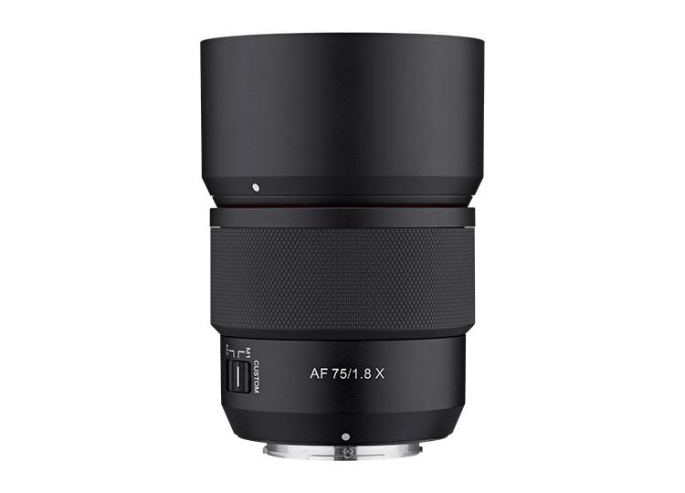 Samyang AF 75mm f / 1.8 Fuji X, 10/9, Sony FE, Autofokus-3