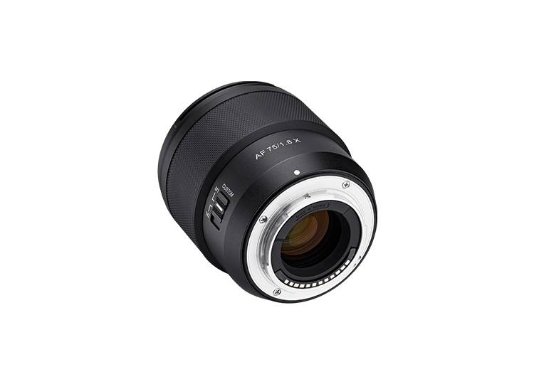 Samyang AF 75mm f / 1.8 Fuji X, 10/9, Sony FE, Autofokus-4