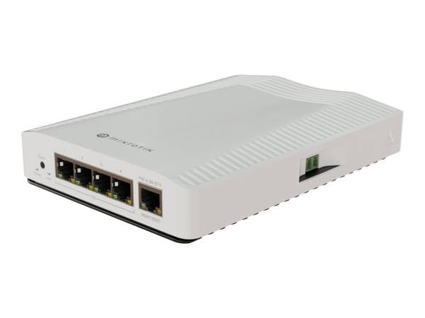 MikroTik CRS304-4XG-IN - Switch - 4 x 1/2.5/5/10GBase-T + 1 x 10/100/1000 (PoE)